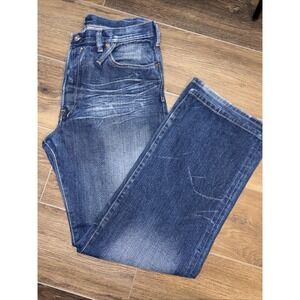 Diesel Jeans Y2K LOOXE Loose Fit Baggy 32x33 Straight Skater Grunge Dark Wash